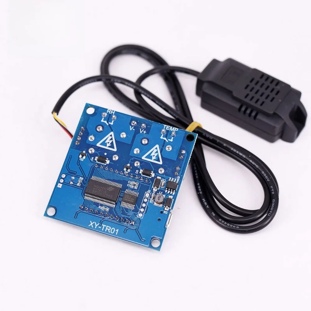 Relay Output Module Digital Temp Ctrl For Incubator SHT20 Sensor For Control Panels Temperature Humidity Control Module