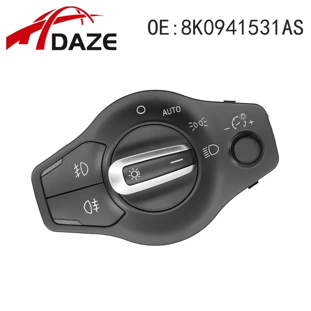 DAZE 8K0 941 531 AS 8K0941531AS AUTO Headlight Fog Light Switch Control For Audi Q5 A5 S5 Coupe / Sportback A4 / S4 Avant B8