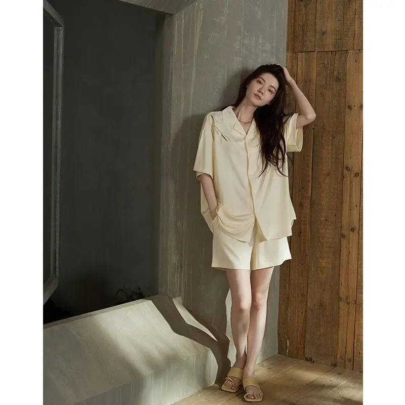 2024 new couple pajamas Modal cotton loose suit wear casual Couple clothes pajama sets Fashion Casual Couple Home Colth Couples