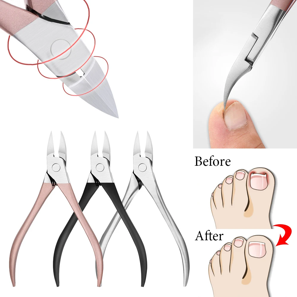 

1Pcs Nail Art Clipper Nipper Cuticle Nails Manicure Cutter Dead Skin Scissors Foot Clippers Professional Podiology Pedicure Tool