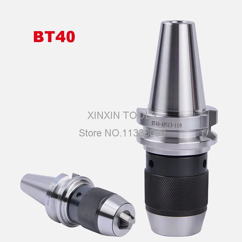 

New Spindle BT40 APU16 High Precision 1-16mm Drill chuck Standard Self-locking,Self-tightening Drill chuck CNC Machine Tool