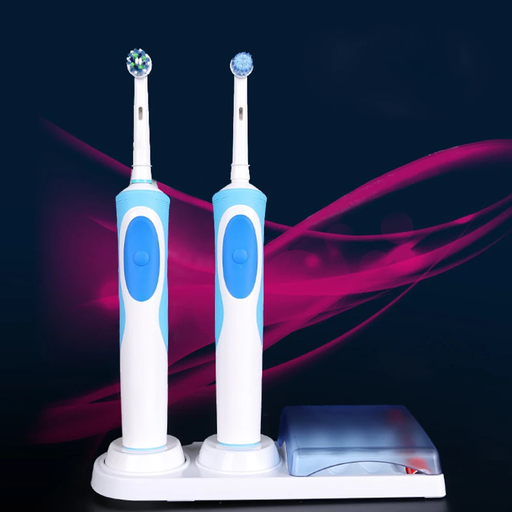 Electric Toothbrush Storage Head Support Stander w/ Charger Hole for Oral B