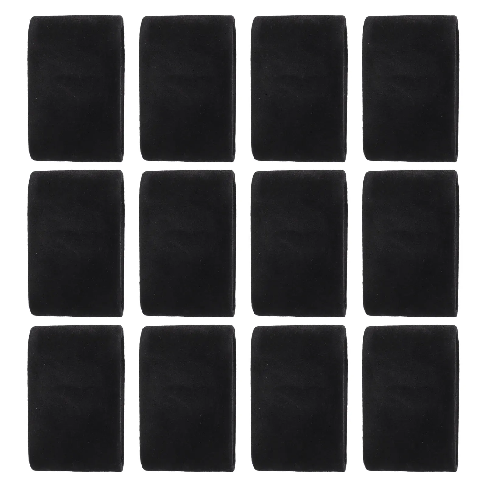 

Набор из 12 маленьких подушечек для демонстрации браслетов, идеально подходят для часов, ювелирных изделий, организации хранения, устойчивы к царапинам, для аксессуаров