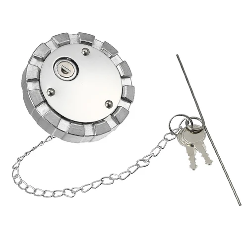 Cubierta de tapa de combustible diésel con bloqueo de aleación de aluminio 572.1036 SNV431089 compatible con Freightliner Kenworth Peterbilt Western Star nuevo