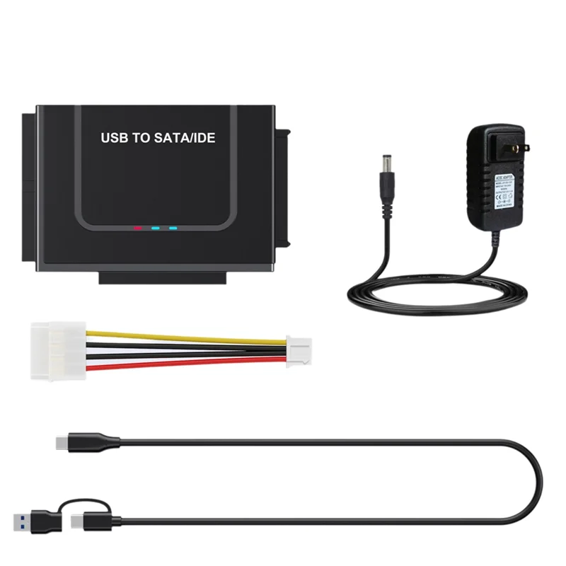 

Адаптер HJ-USB к SATA/IDE Кабель-адаптер жесткого диска SATA USB для твердотельного диска SATA 2,5 дюйма и 3,5 дюйма