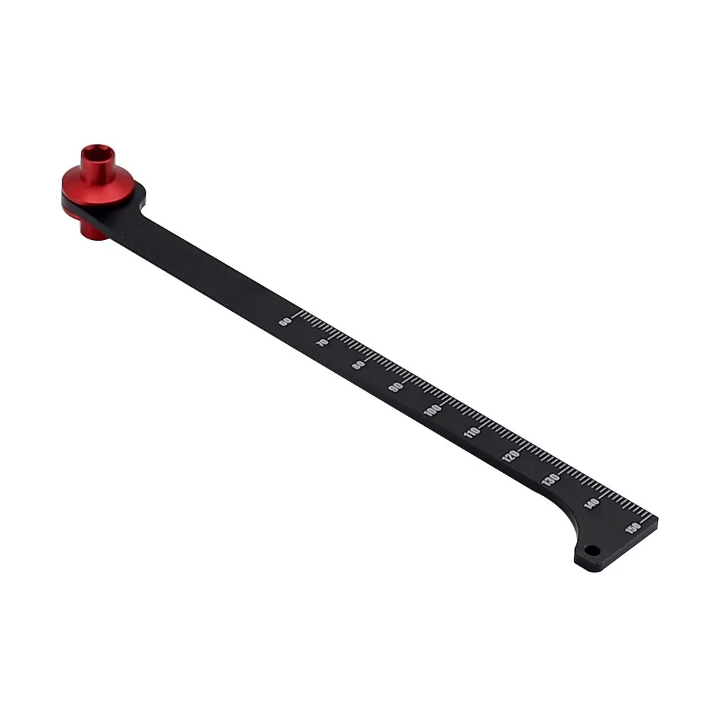 1/8 1/10 Rc Off-road Vehicle Universal Tool Shock Absorber Travel Measuring Ruler For Arrma Traxxas Hpi Huanqi727 Axial Scx10