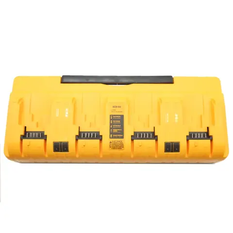DCB104 แบตเตอรี่ลิเธียม Charger 4 พอร์ต 3A Current สําหรับ Dewalt 10.8V 12V 14.4V 18V สําหรับ FlexVolt 20V 60V DCB127 DCB105 DCB118 DCB112