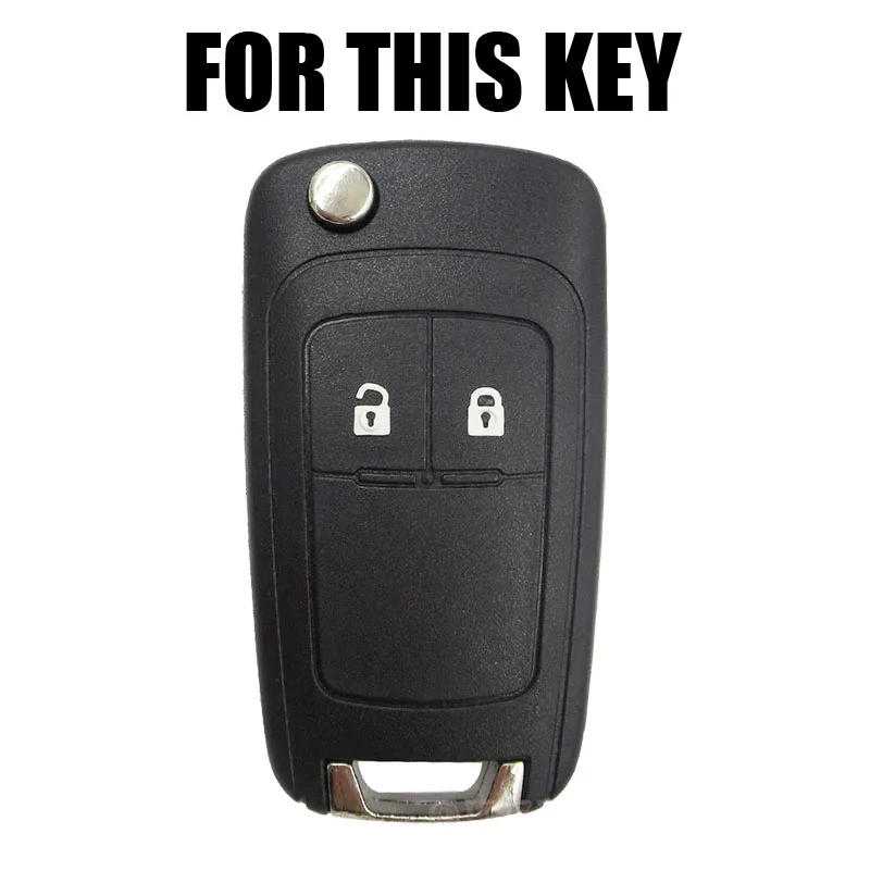 Apktnka 2 Button Silicone Car Remote Key Fob Shell Cover Case For Opel Astra J Corsa D Zafira C Mokka Cascada Karl Adam Meriva