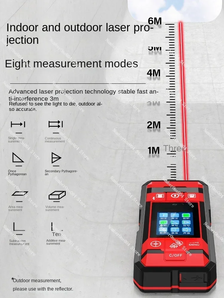 Applicable to Wall detector Multi-functional steel bar metal dark line scanning instrument for wire in concrete bearing wall