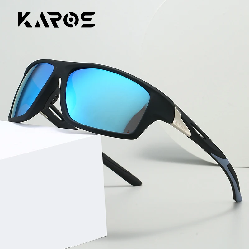 

KAROS Men Polarized Fishing Sunglasses Women Fashion UV400 Sun Glasses Outdoor Sport Eyewear Hunting Cycling Driving Goggles