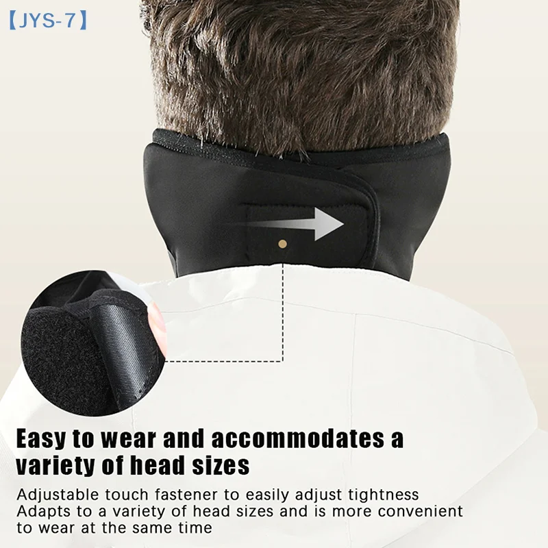 【JYS-7】غطاء رأس مضاد للتجمد للدراجات النارية للتزلج في الشتاء، نصف حماية للوجه، قناع أذن دافئ من الصوف، قناع وجه مقاوم للرياح
