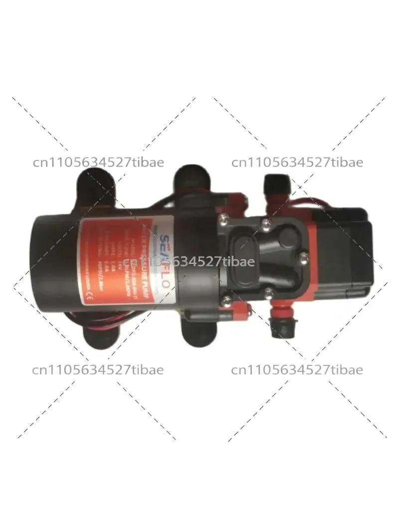 12V 24V Marine Diaphragm Pump 40 PSI Boat Water Pump for Shower Toilet RV Self Priming Pressure Pump