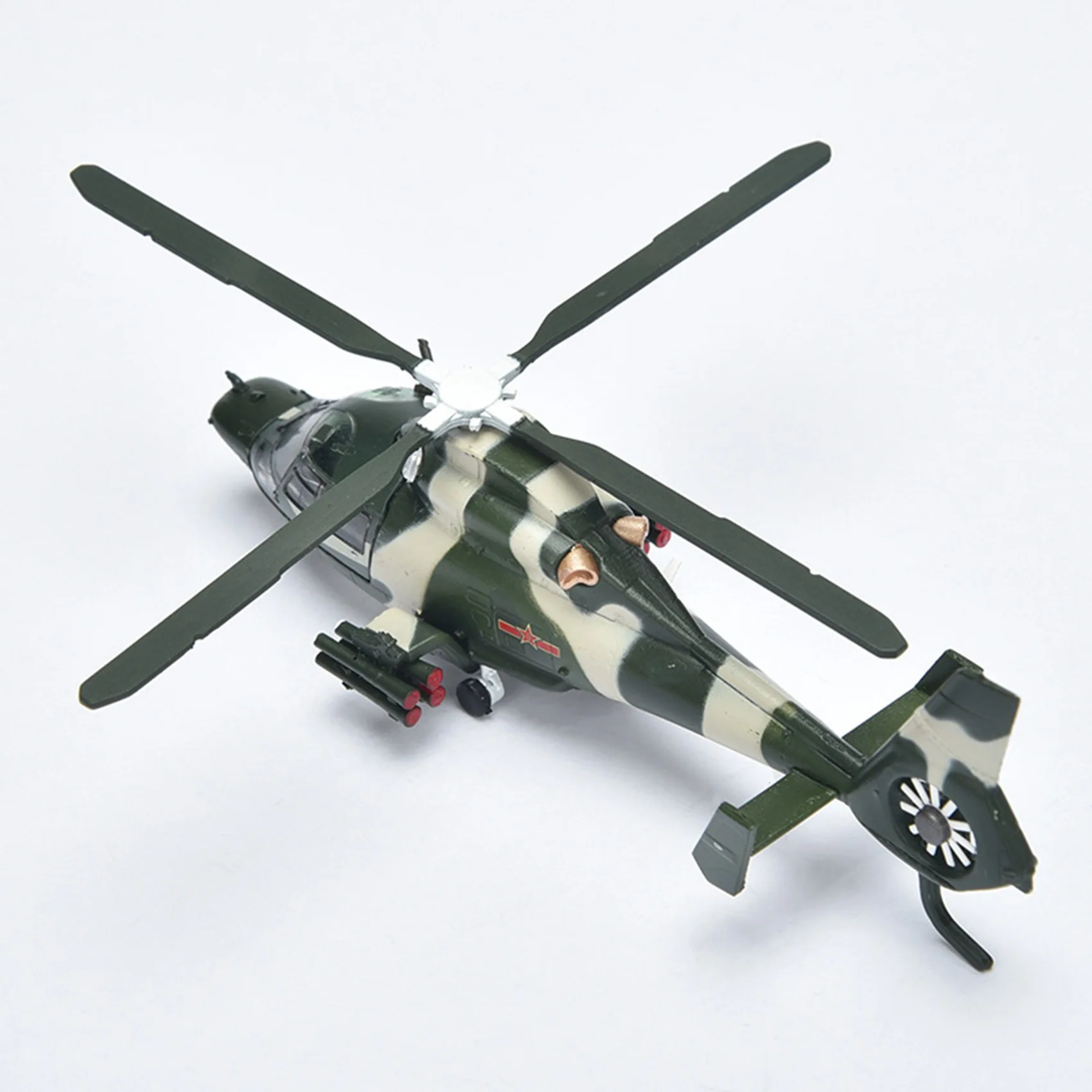 1/100 Scale Chinese Helicopter Wz-9 Airplane Model,Simulation Static Plane Model Adults Collection