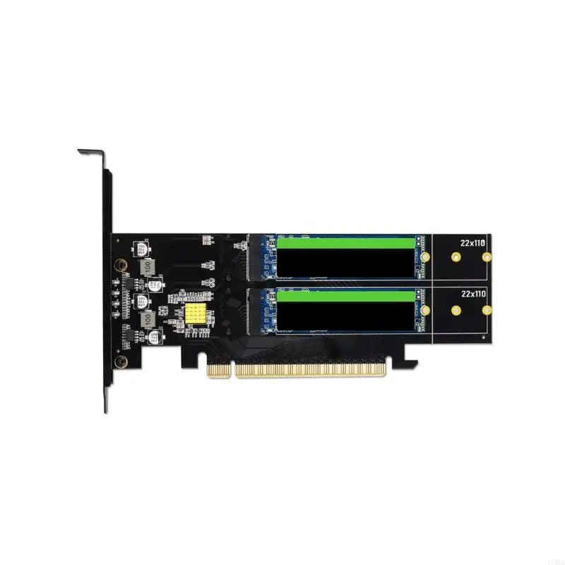 

CORA Easy Installation PCIe to NVMe M.2 Expansion Card M.2 22110 64GT/s Support
