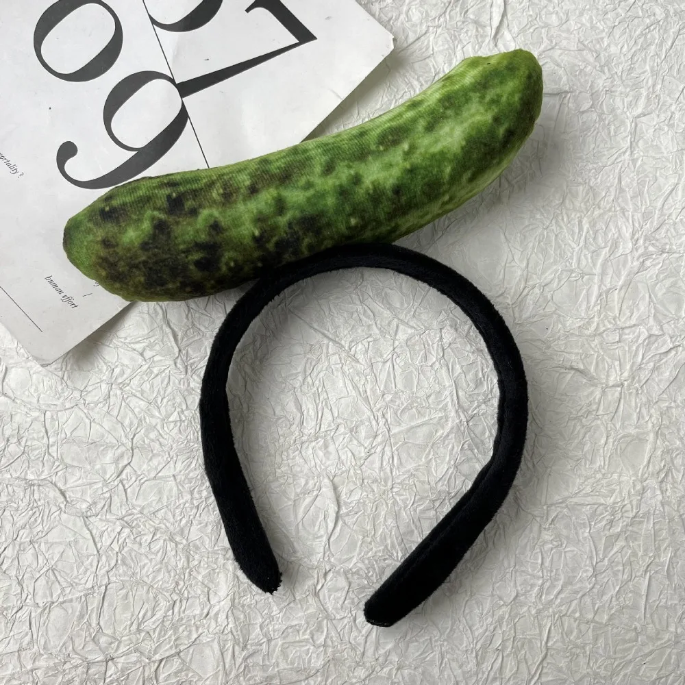 

Personality Kawaii Simulated Food Hair Hoop Korean Style Tomato Fruits Headband Banana Potato Vegetable Hair Bands Daily