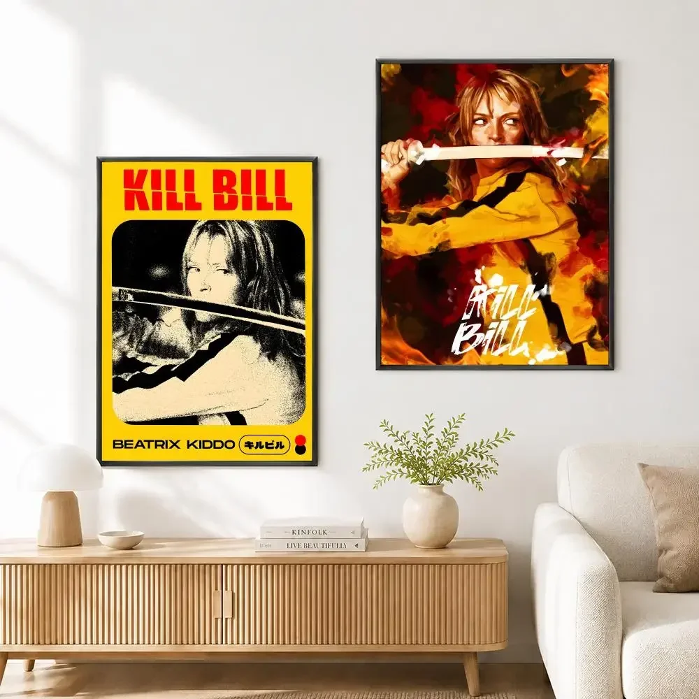 Movie K-Kill Bill Poster Poster High Quality Wall Art for Home Bedroom Living Hallway Perfect Gift