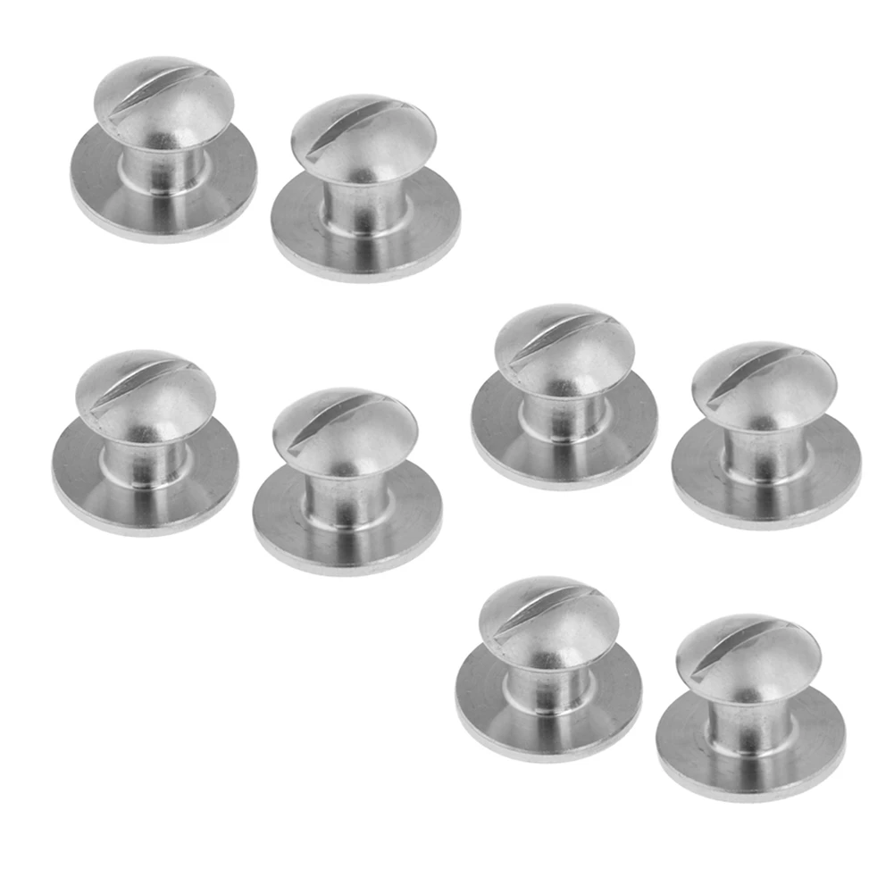 SYJZ 8 Pack Scuba Dive Book Screws for Back Plate, Underwater Accessories Assembly Attachment Hardware