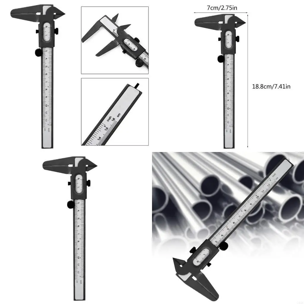 G92C Professional Caliper Vernier Caliper with Clear Scale for Precisions Measurement