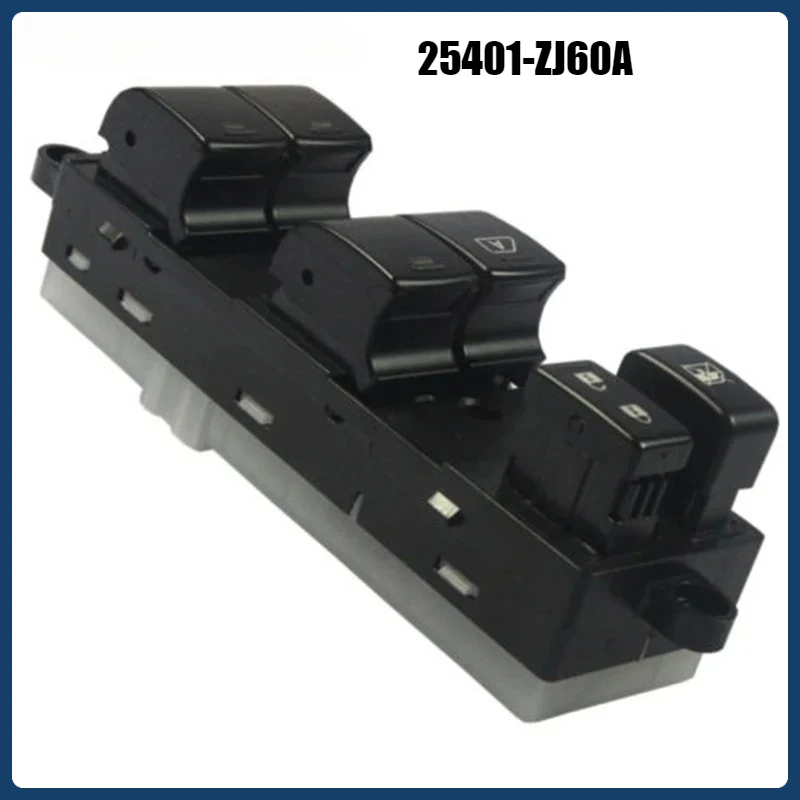 

25401-ZJ60A For Nissan Sentra 2008-2012 Electric Power Window Master Switch Glass Lifter Switch