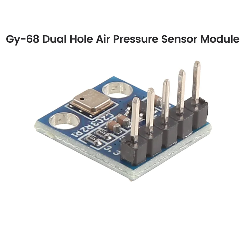 ABMF-GY-68 Модуль датчика температуры BMP180 с двойным отверстием, модуль температуры, модуль давления воздуха, 20 шт./компл.