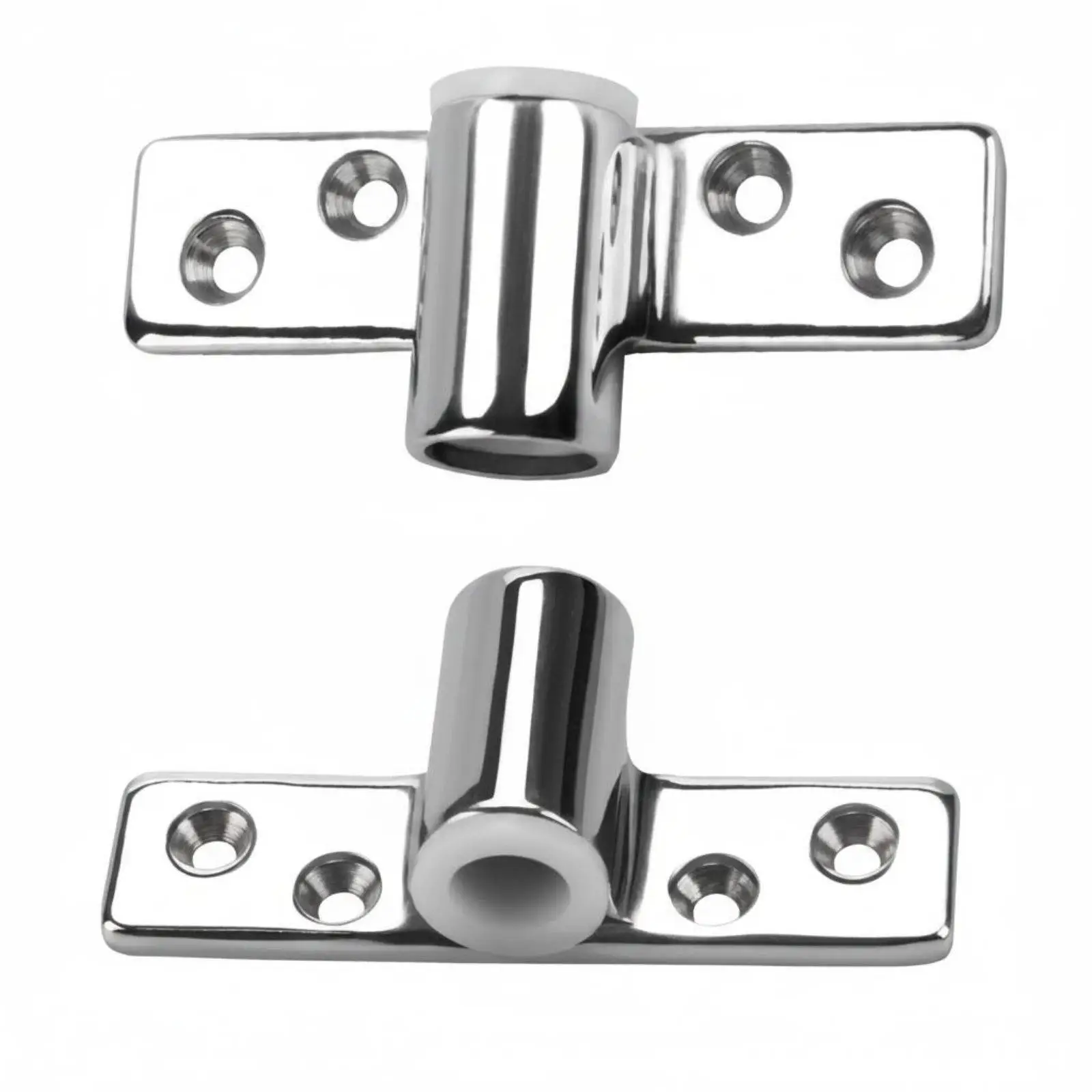 Stainless Steel Boat Paddle Holder Bracket Boat Oarlock Support Bracket Heavy Duty Boat Rowlock Socket for Marine Yachts, Dinghy