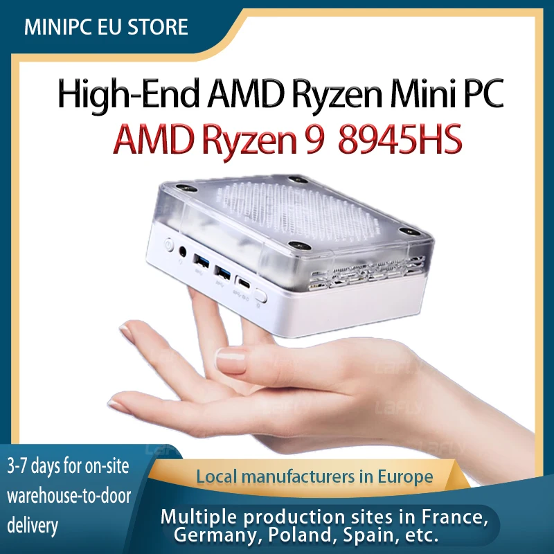 Ryzen9 8945HS ES 7840HS 7940HS 8845HS 7640HS ES كمبيوتر صغير ويندوز 11 واي فاي 6 كمبيوتر دو جير DDR5 4800 ميجا هرتز Wyğlacz 4K Komputer