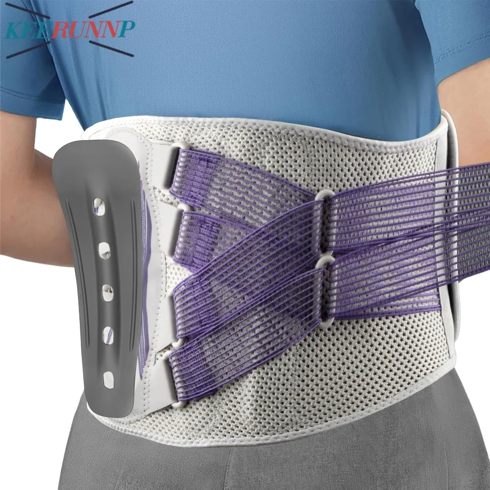 

1PCS Back Braces for Lower Back Pain,Lumbar Support for Men & Women,Breathable Soft Mesh Fabric Back Support for Home & Lifting