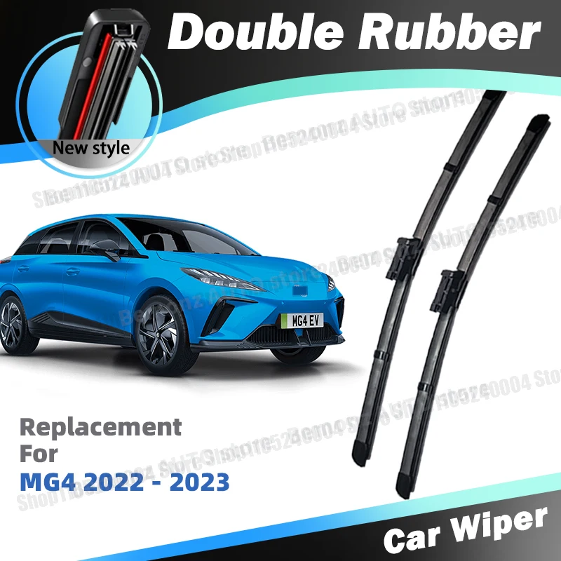 For MG 4 MG Mulan MG4 EV EH32 2022-2025 LHD Front Windshield Wiper Blades Windscreen Spazzole Brushes Accessories 2023 2024