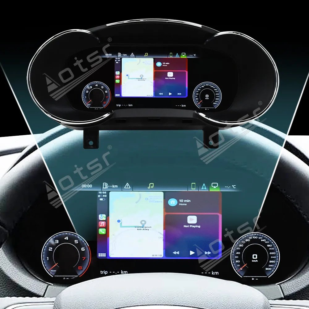 Digital Instrument Panel Virtual Cockpit Digitaal Dashboard For Audi A3 2014-2020 High Resolution LCD Gauge Cluster Upgrade Kit view 4