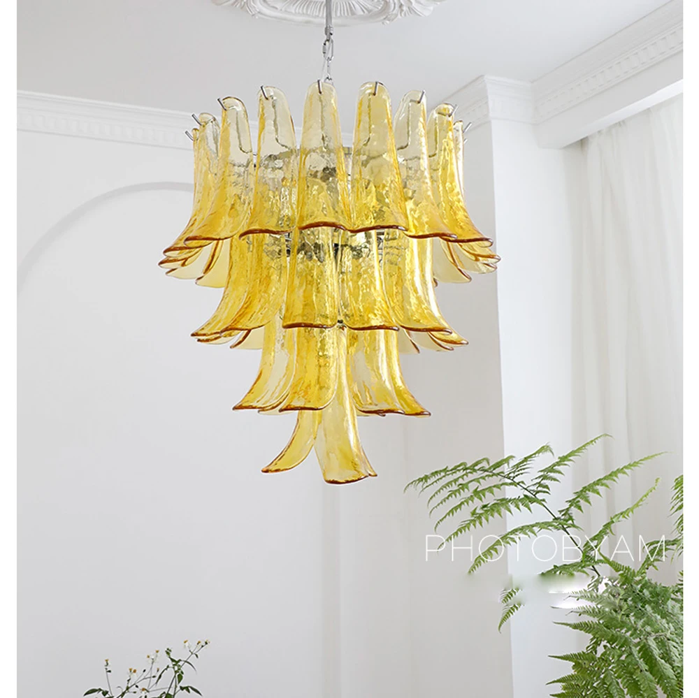 Art 4-6 Layer Snowwhite Glass Series E14 LED Dimmable