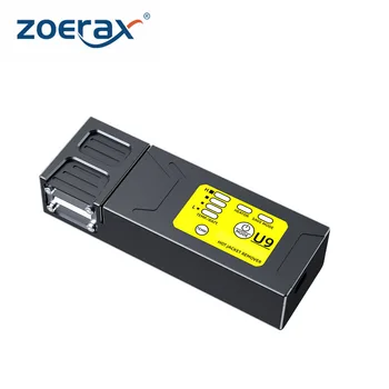 ZoeRax Alicate descascador de fibra aquecida Ferramenta de descascamento de fio óptico para aplicações de fusão de cabo e fibra de fita