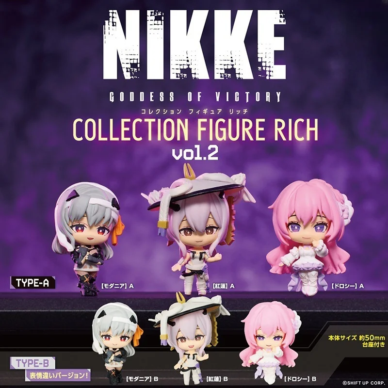 

Genuine Bushiroad 1st And 2nd Generation Nikke：The Goddess Of Victory Twisted Egg Model Ornament Toy Capsule Toys Surrounding