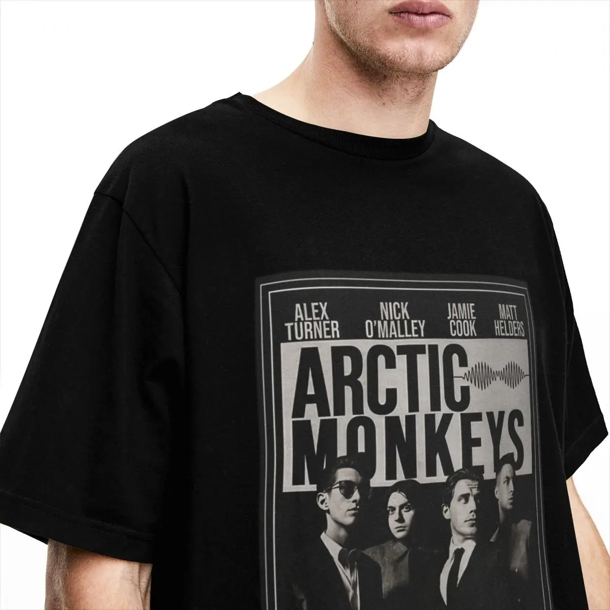 Arctic Monkeys Rock Band Accessories T-Shirt Men Women Hip Hop Amazing 100% Cotton Tee Shirt Crewneck Short Sleeve Classic Tops