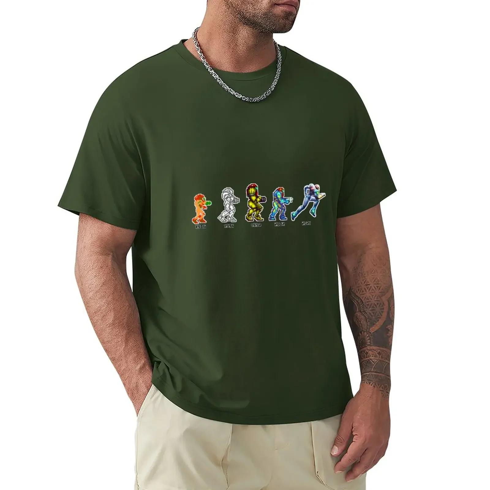 Samus Evolution T-Shirt customizeds graphics sweat shirts, men