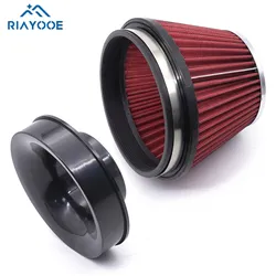 Air Intake Filter Systems Auto Cold Kit Sport Racing Car Acessories Cone High Flow Filters Automobile Universal Parts 150-89mm