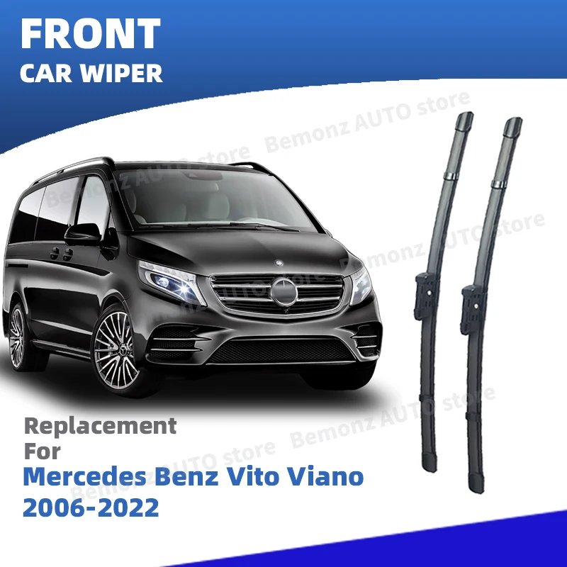 

Щетки стеклоочистителя с левым рулем для Mercedes Benz V Class Vito Viano W639 W447 2006-2022 Аксессуары для ветрового стекла 2010 2015