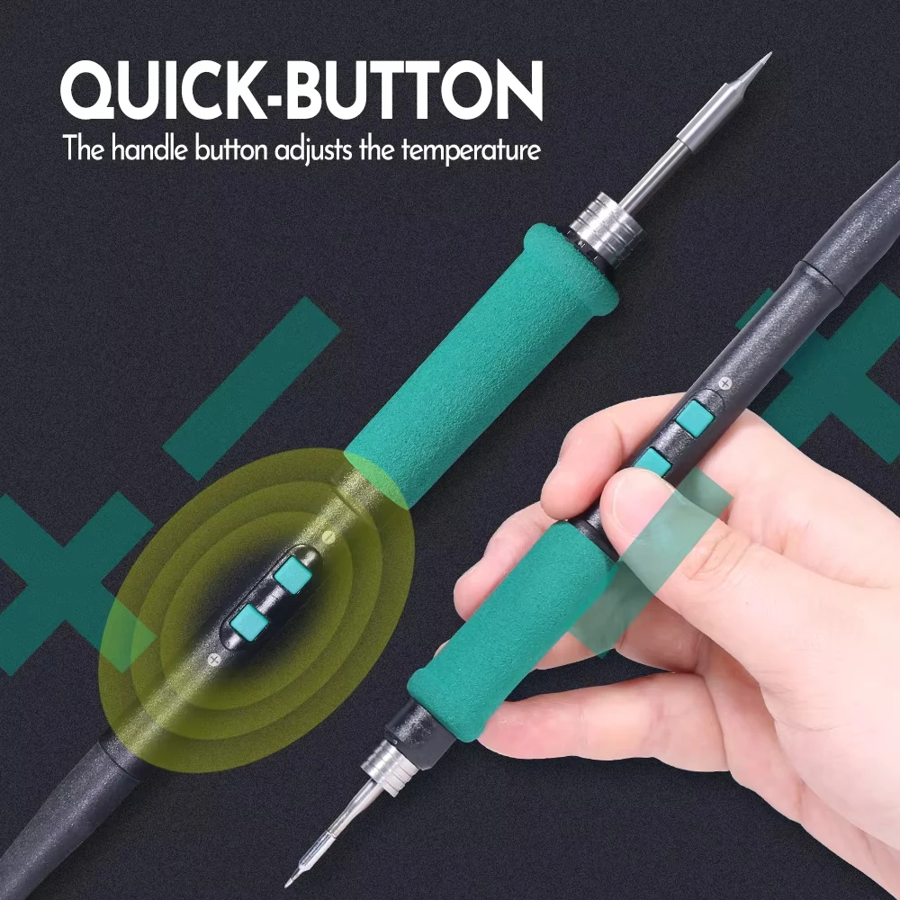 YIHUA 982D-III Compatível com Micro Pinça C210 C245 Estação de Solda de Precisão 2 em 1