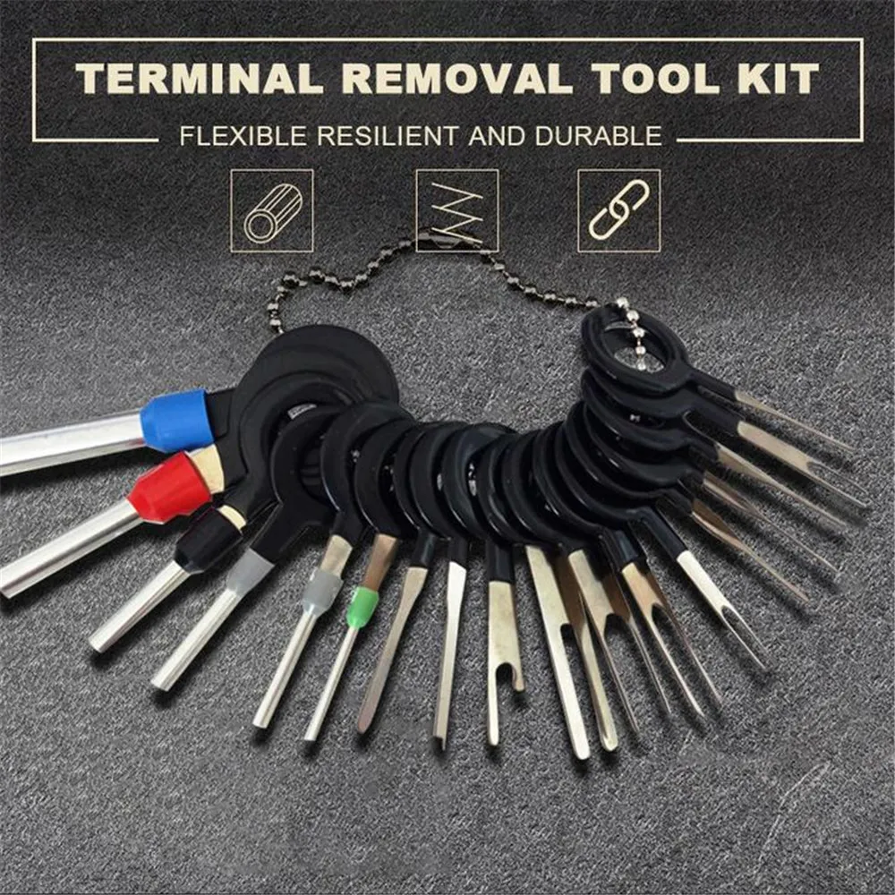 3/11/18/Car Terminal Removal Electrical Wiring Crimp Connector Pin Extractor Kit Car Electrico Repair Hand Tools