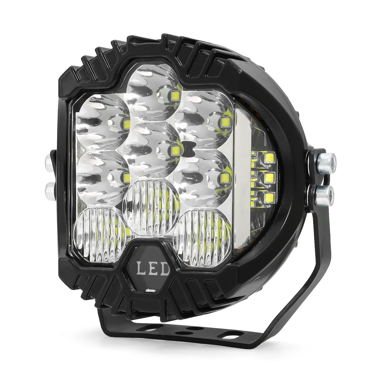20w 12v 24v lâmpada led à prova dwaterproof água branco faróis led drl hi/lo feixe para jeep spot light para niva motocicleta lada offroad 4x4