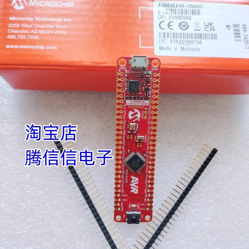 EV66E56A EA Family named Nano AVR64EA48 development board