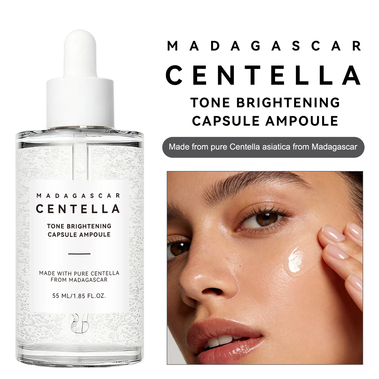 Snail Mucin Essence - Centella Asiatica Tea Essence 55ml Soothing