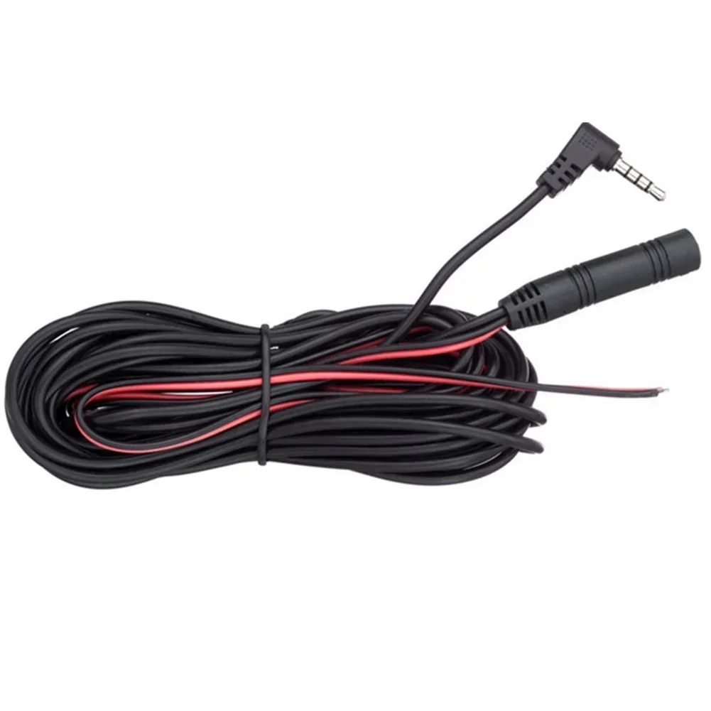 4-Pin Extension Cable for 12V/24V Trucks Campers Trailers 2.5mm 6m Rearview Camera Extension Cable Reversing Image Adapter Cable