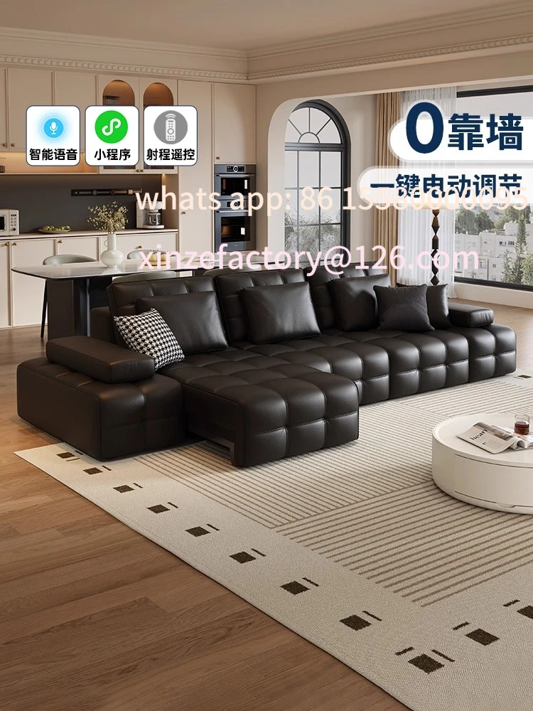 

Customizable Electric Sofa Bed Italian Minimalist Triple