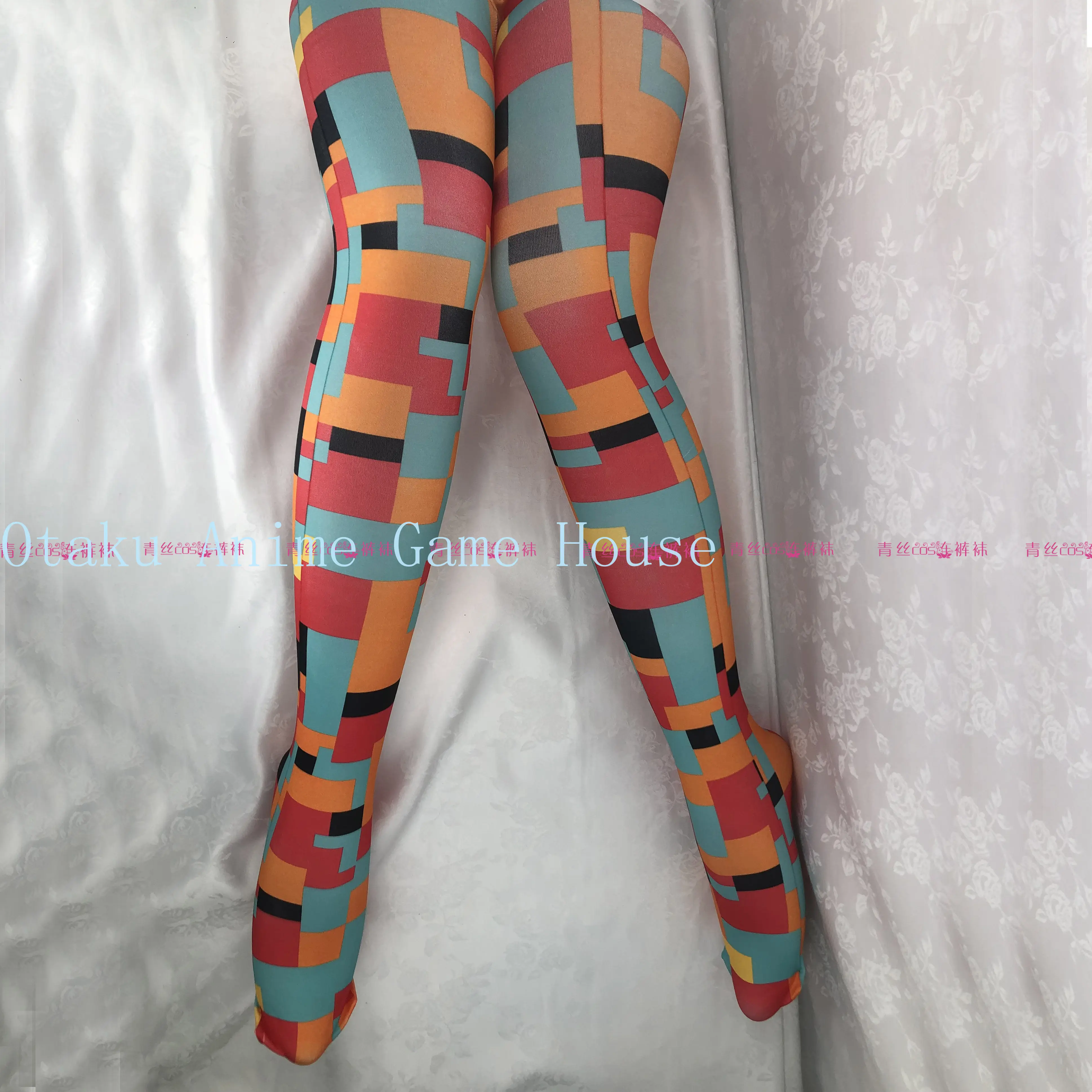 Pjsk Shinonome Ena Cosplay Clothes Anime Printed Pantyhose Comic Con Prop Role Play Stockings Halloween Women Cosplayer Gift view 4