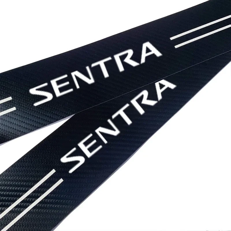 SEAMETAL Auto Threshold Guard Car Stickers Door Edge Protector Anti-Scratch Waterproof Tape for Nissan Sentra Vehicle Accessory