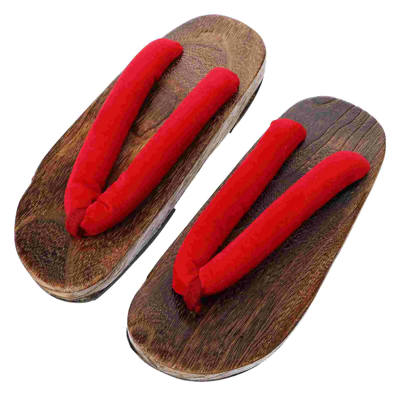 Clogs Slippers Creative Shoes Male Summer Sandals Women Fashion Stylish Fashionable Red for Japanese-style Men's