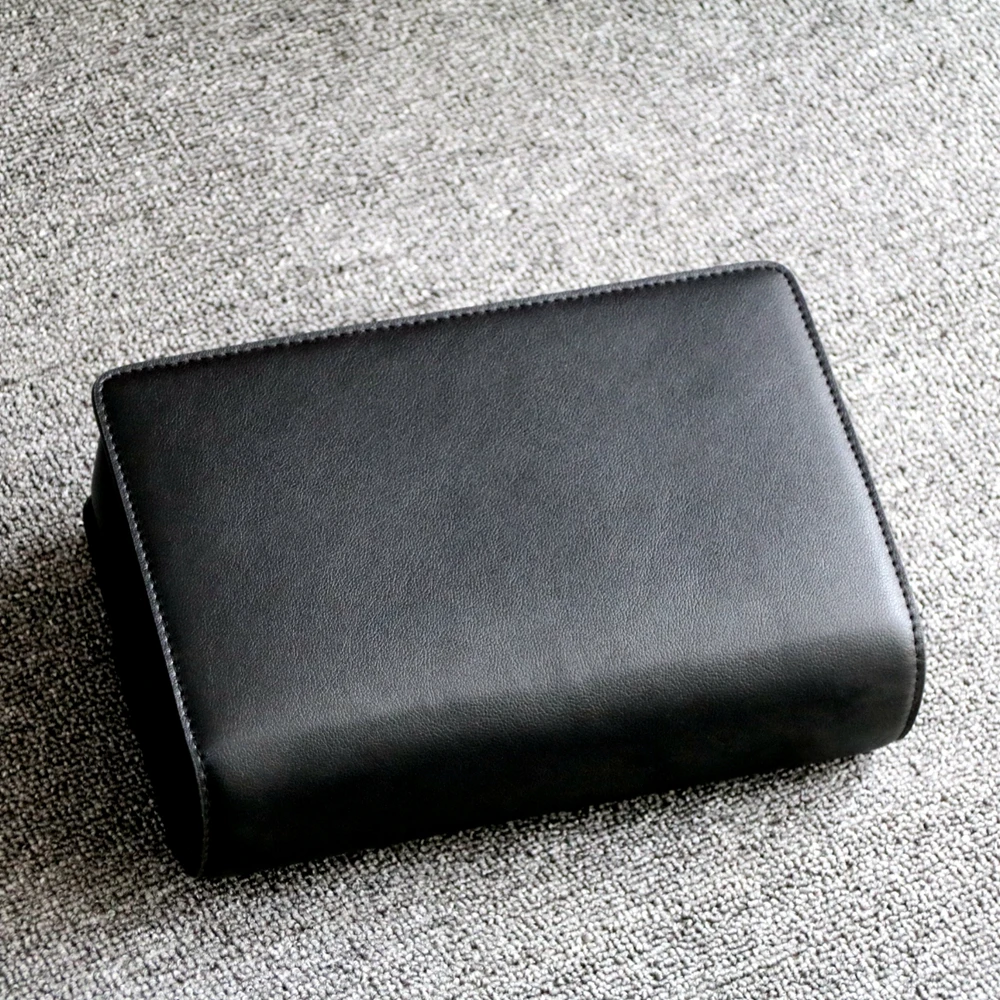 حقيبة كروس من الجلد الطبيعي تقسم للنساء ، حقيبة كتف نسائية من الجلد الحقيقي ، حقيبة هاتف بسيطة من المصمم ، الموضة #2