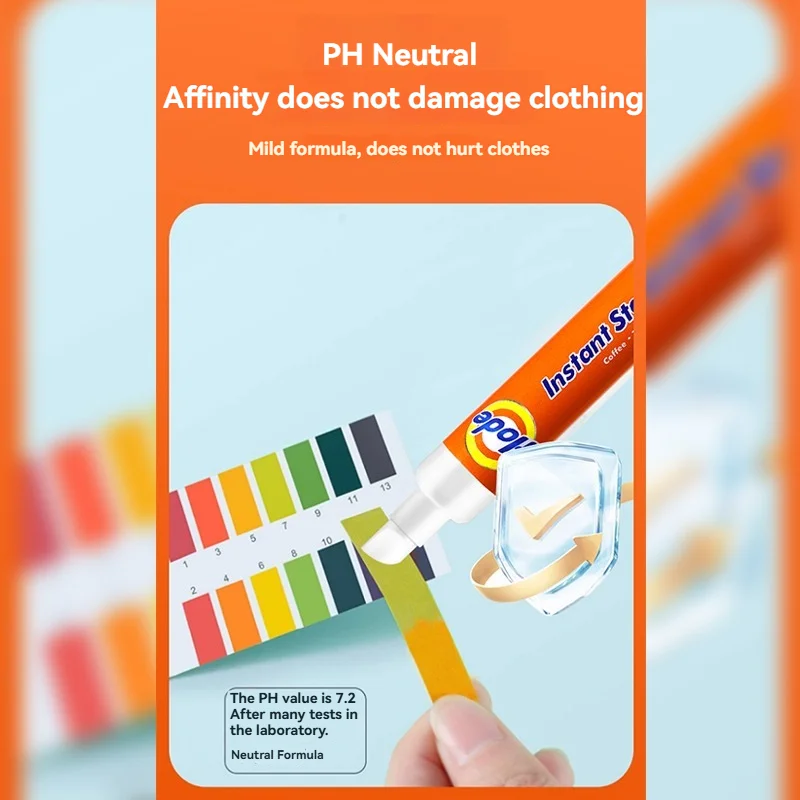 6 عبوات من أقلام إزالة البقع المحمولة، تركيبة سريعة الحركة، مكياج عصير، أغذية الأطفال، آمنة للأطفال والكبار، مجموعة إزالة البقع للملابس