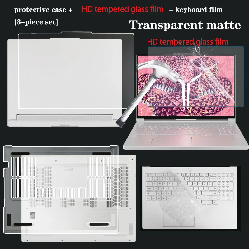 Pour Legion Pro 7 7i Gen 10 2025 �tui de protection l�gion pro 7 16IAX10H ordinateur portable anti-chute 16ADR10 coque transparente
