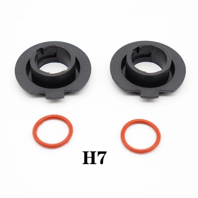 2Pcs H7 Car LED Headlight Bulb Adapter Holder Base Sockets Headlamp Retainers